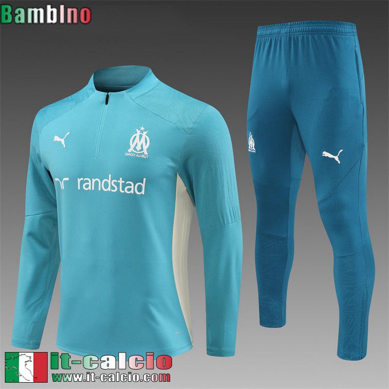 KIT: Tute Calcio Marsiglia Bambini 2024 2025 C421