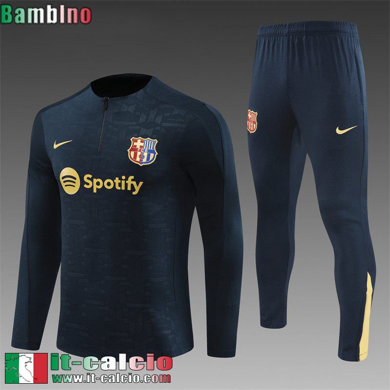 KIT: Tute Calcio Barcellona Bambini 2024 2025 C422