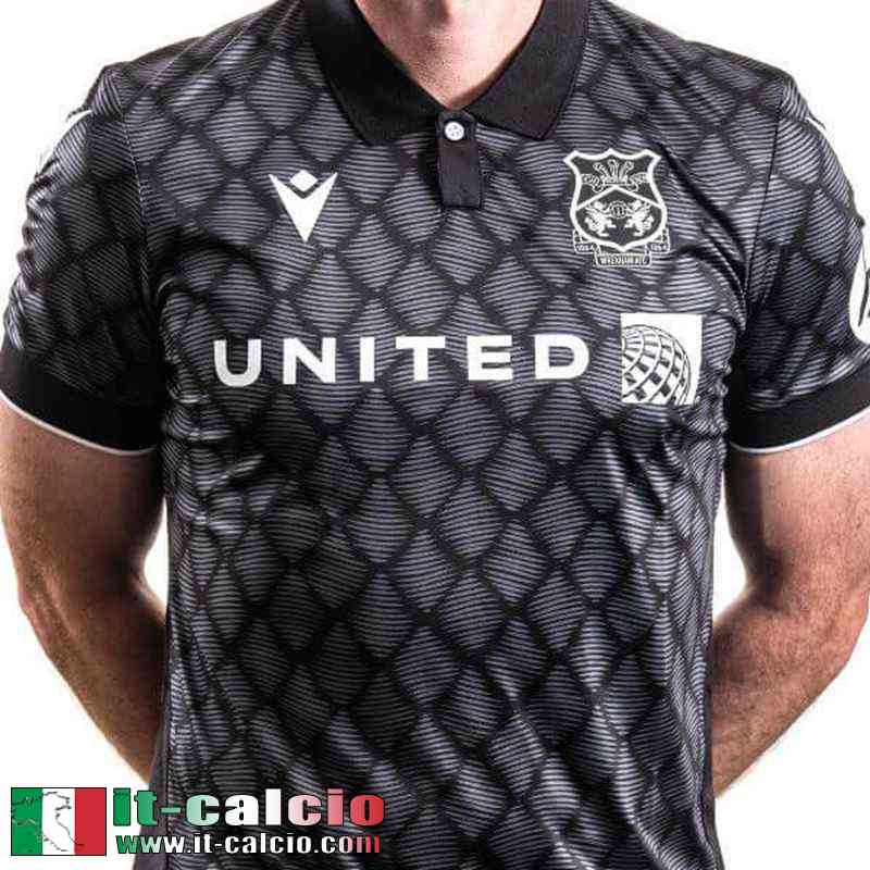 Maglia Calcio Wrexham Seconda Uomo 2024 2025