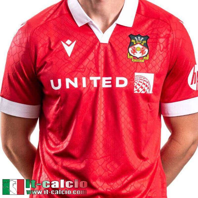 Maglia Calcio Wrexham Prima Uomo 2024 2025