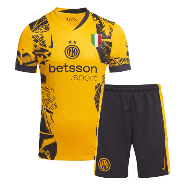 Maglia Calcio Inter Milan Terza Bambini 2024 2025