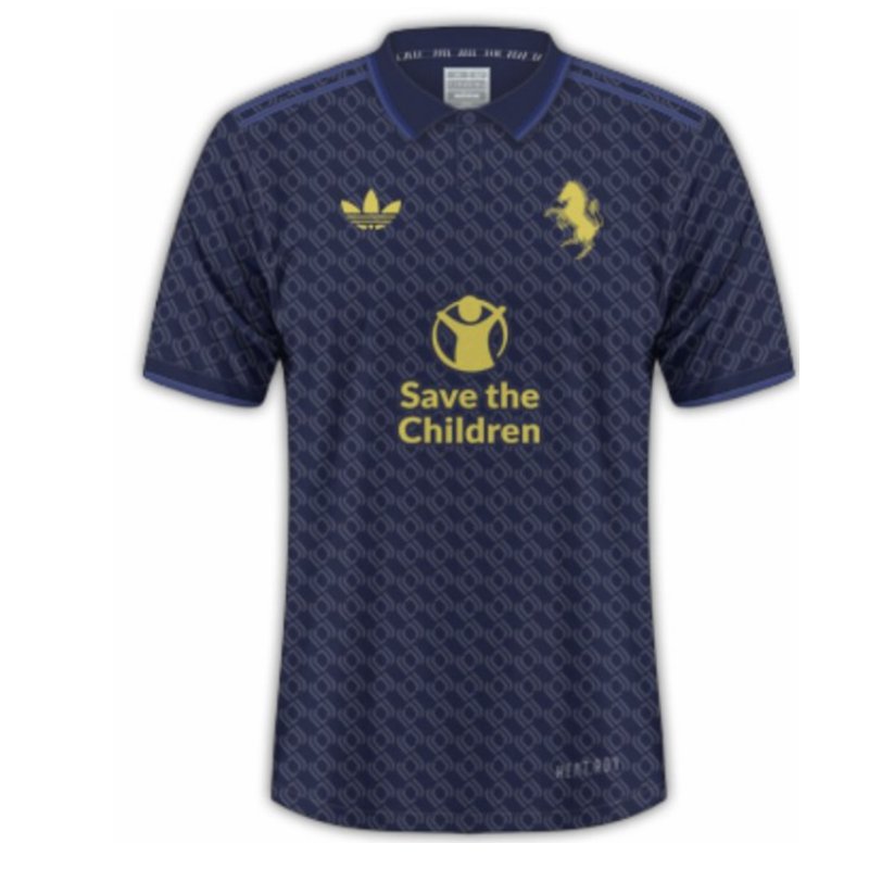 Maglia Calcio Juventus Terza Save the Children Uomo 2024 2025