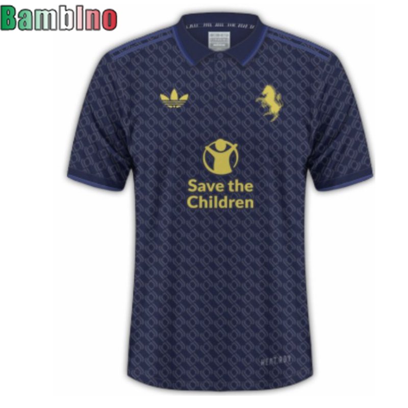 Maglia Calcio Juventus Terza Save the Children Bambini 2024 2025