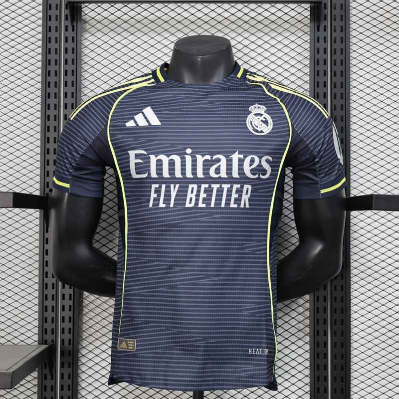 Maglia Calcio Real Madrid Seconda Uomo 2025 26 Leaked