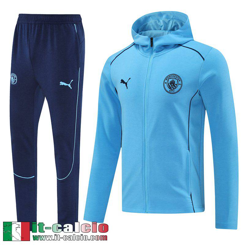 Full-Zip Giacca Manchester City Uomo 2024 2025 B384