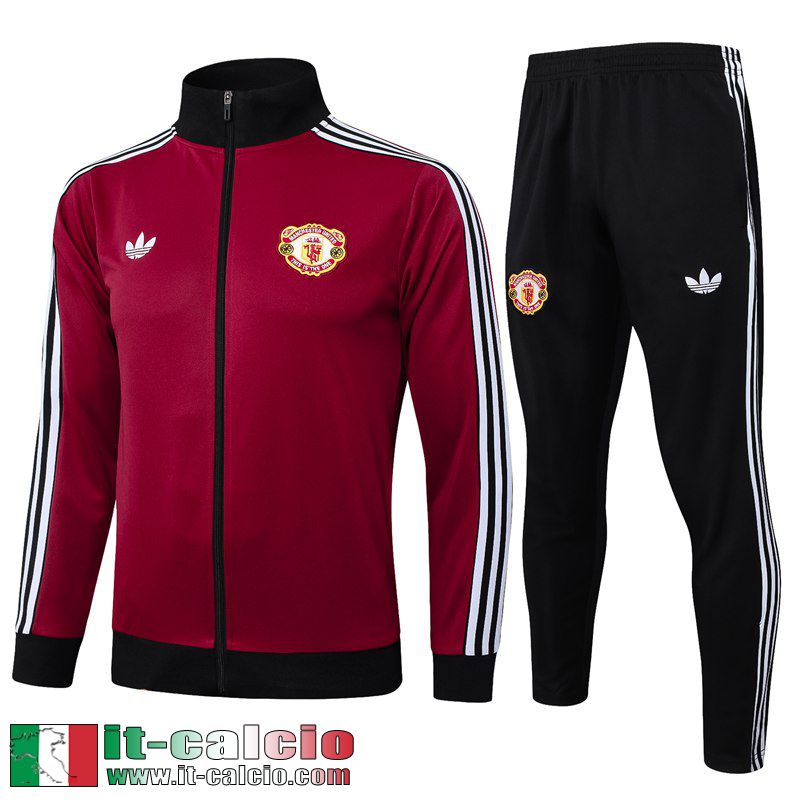 Full-Zip Giacca Manchester United Uomo 2024 2025 B403