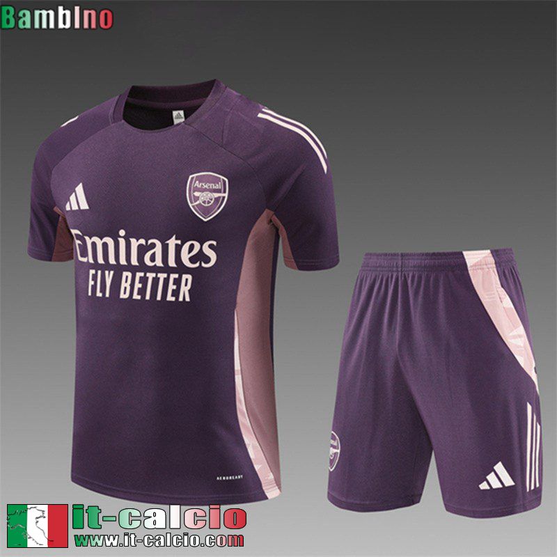 Magliette a maniche Arsenal Bambini 2024 2025 H318