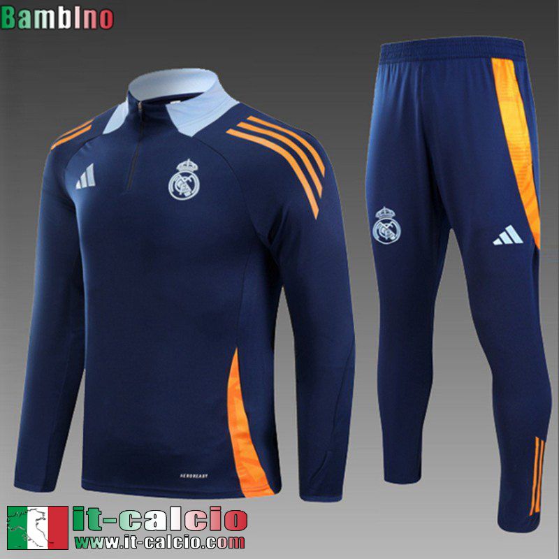 KIT: Tute Calcio Real Madrid Bambini 2024 2025 C554