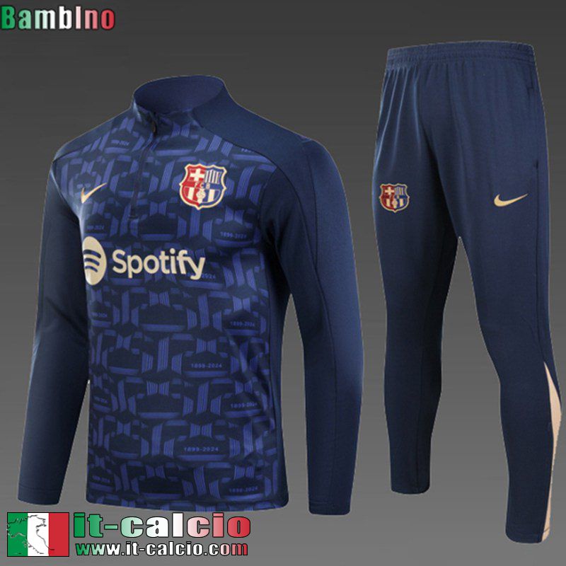 KIT: Tute Calcio Barcellona Bambini 2024 2025 C555