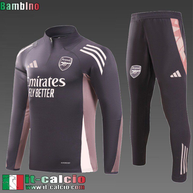 KIT: Tute Calcio Arsenal Bambini 2024 2025 C558