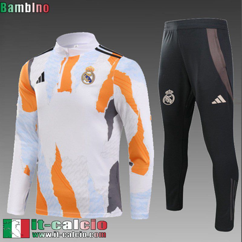 KIT: Tute Calcio Real Madrid Bambini 2024 2025 C559