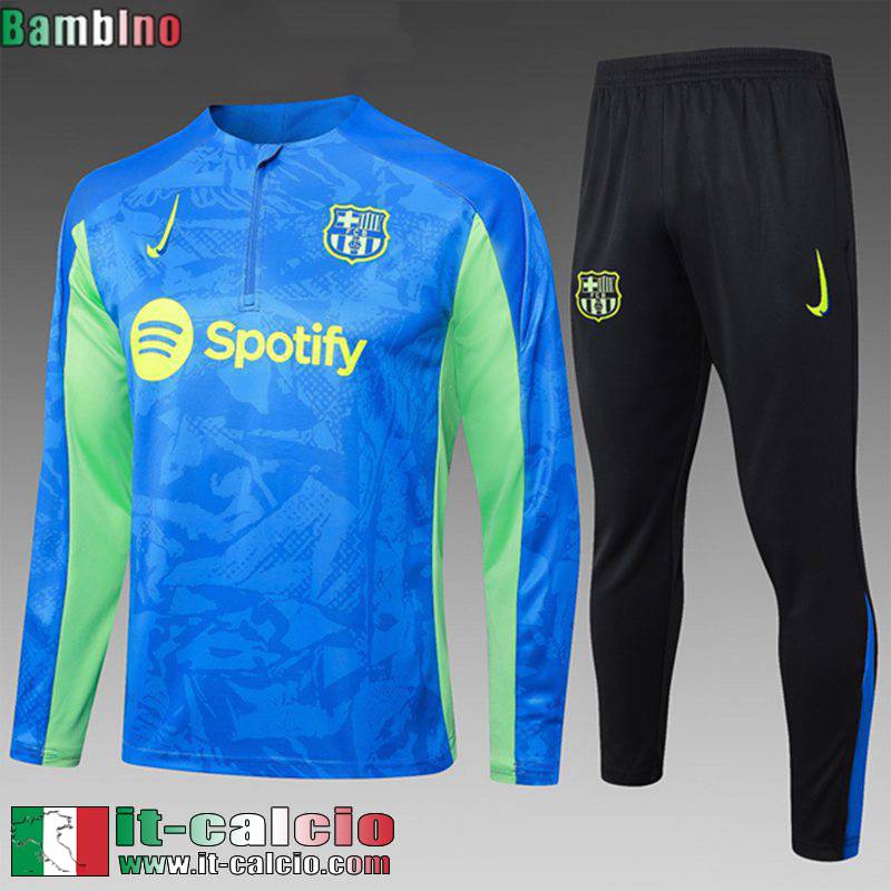 KIT: Tute Calcio Barcellona Bambini 2024 2025 C562