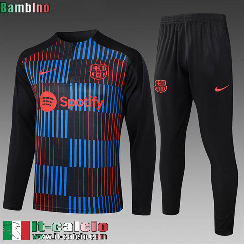 KIT: Tute Calcio Barcellona Bambini 2024 2025 C563