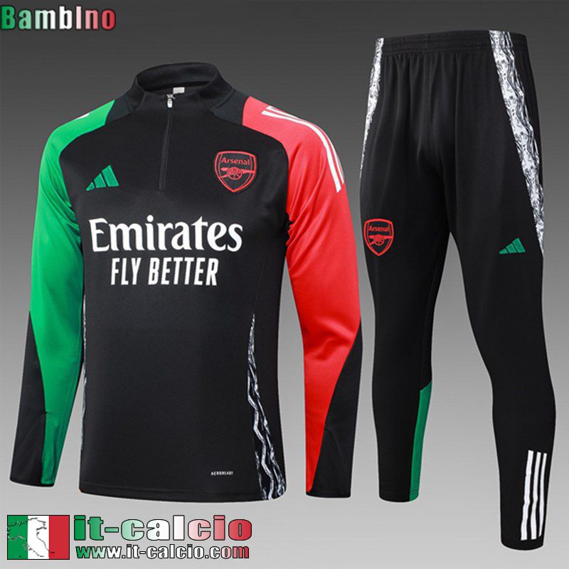 KIT: Tute Calcio Arsenal Bambini 2024 2025 C567