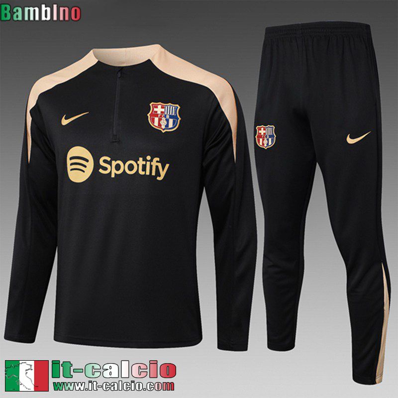 KIT: Tute Calcio Barcellona Bambini 2024 2025 C568