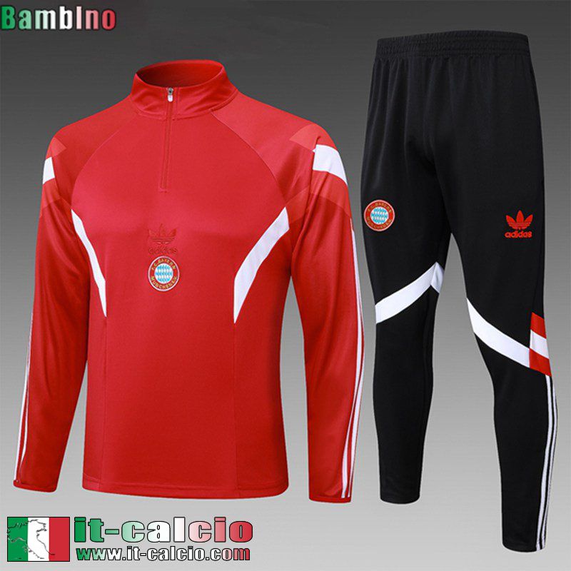 KIT: Tute Calcio Bayern Monaco Bambini 2024 2025 C574