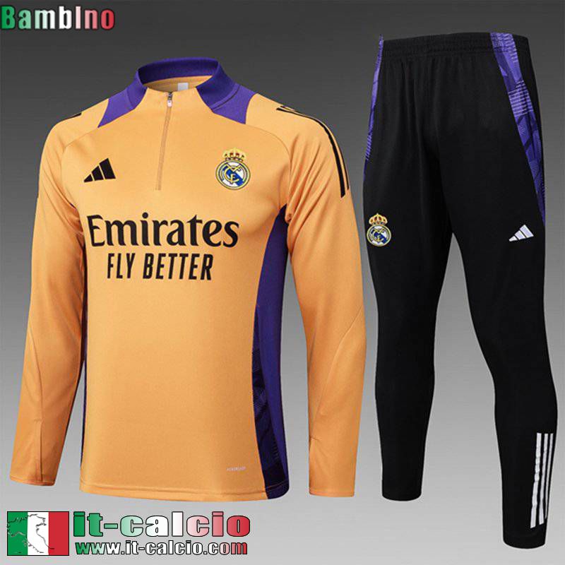 KIT: Tute Calcio Real Madrid Bambini 2024 2025 C580