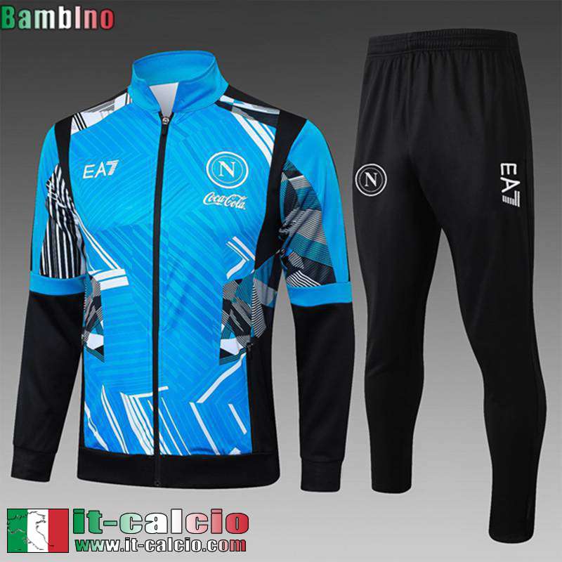 KIT: Full-Zip Giacca Napoli Bambini 2024 2025 C582