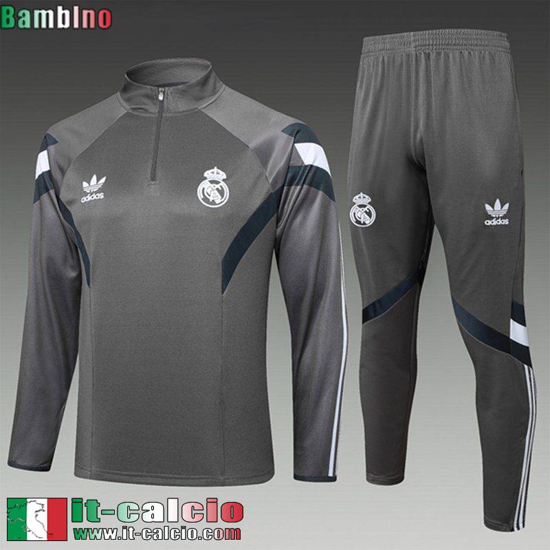 KIT: Tute Calcio Real Madrid Bambini 2024 2025 C583