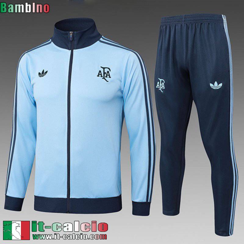 KIT: Full-Zip Giacca Argentina Bambini 2024 2025 C587