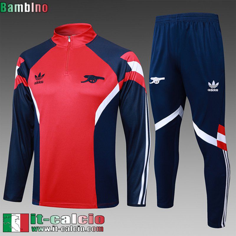 KIT: Tute Calcio Arsenal Bambini 2024 2025 C588