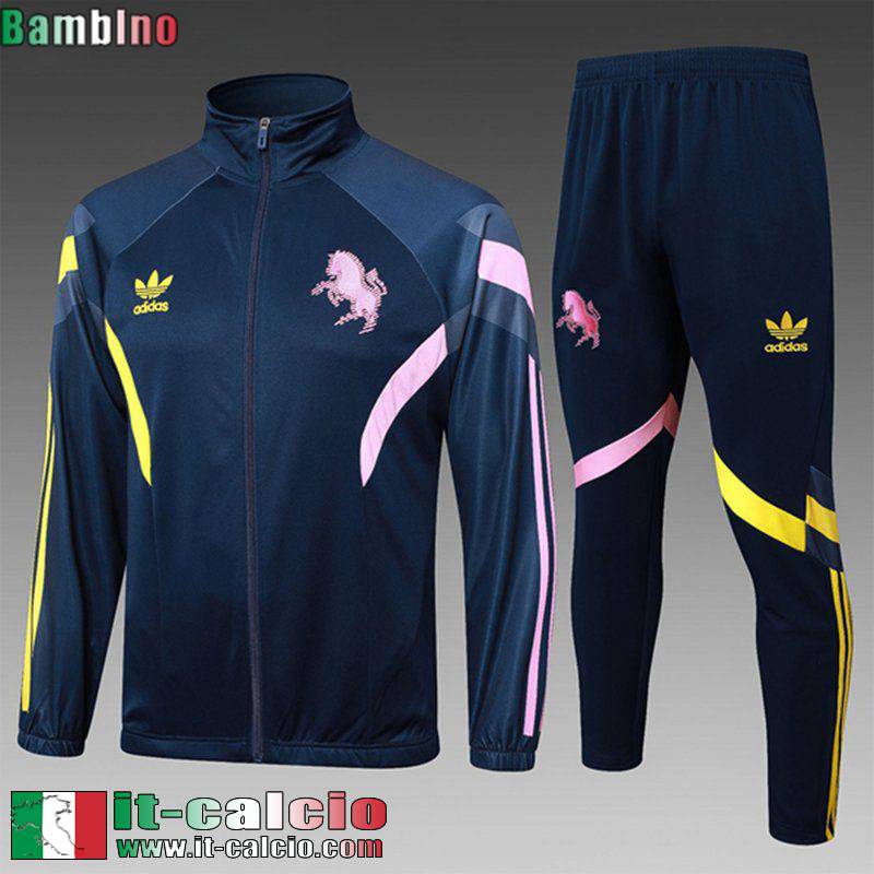 KIT: Full-Zip Giacca Juventus Bambini 2024 2025 C589