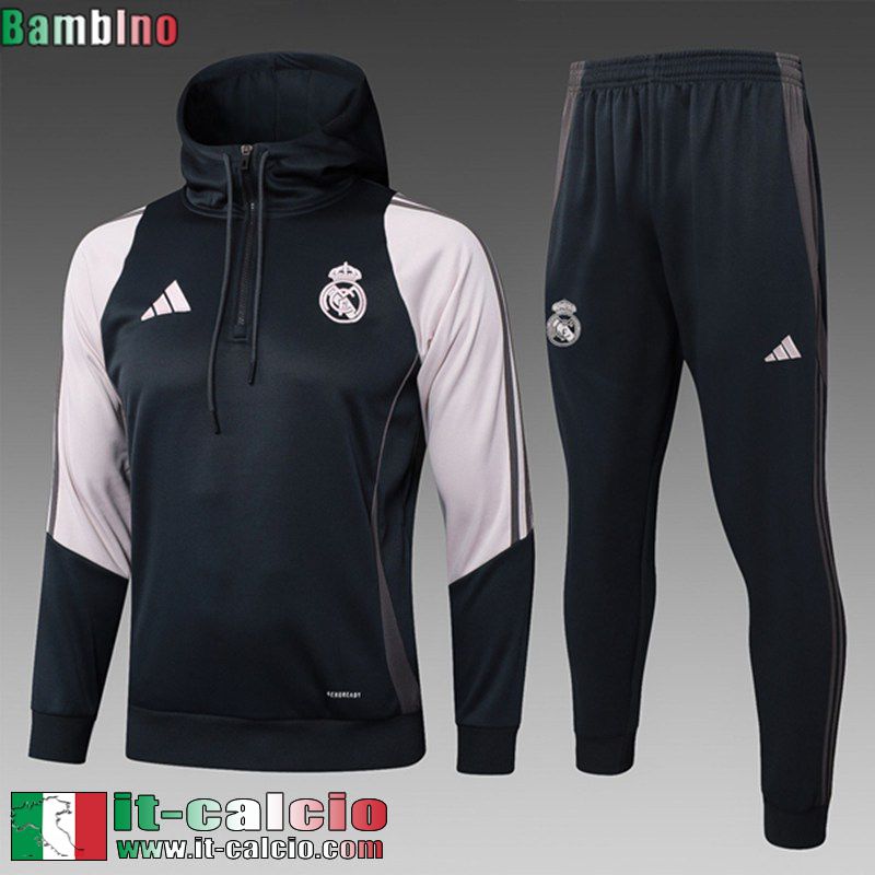 KIT: Tute Calcio Real Madrid Bambini 2024 2025 C592