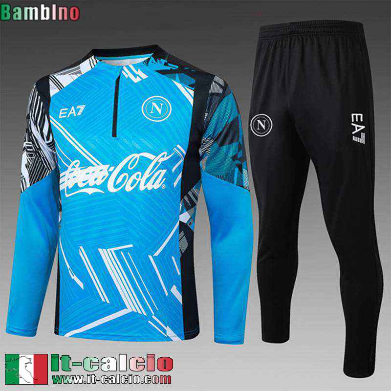 KIT: Tute Calcio Napoli Bambini 2024 2025 C594