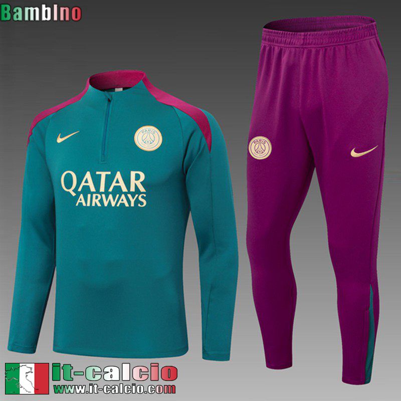 KIT: Tute Calcio PSG Bambini 2024 2025 C599