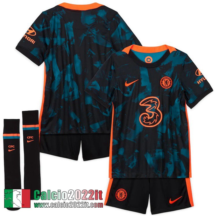 Terza Chelsea Maglia Calcio Bambino 2021 2022