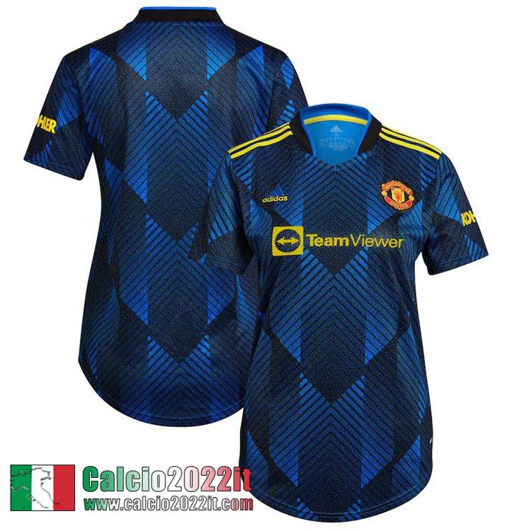 Terza Manchester United Maglia Calcio Donna 2021 2022