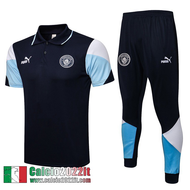 Manchester City Polo Nero Uomo 2021 2022 PL177