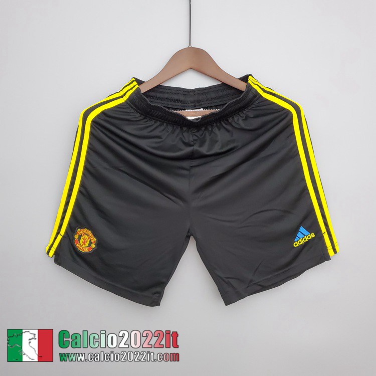 Seconda Manchester United Pantaloncini Calcio Uomo 2021 2022 DK81