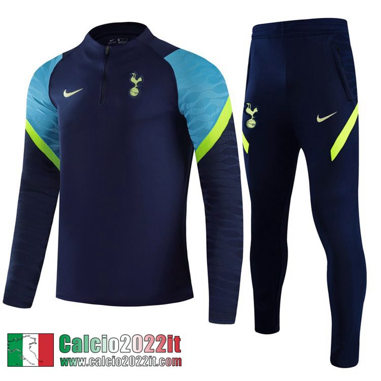 Tottenham Hotspur Tute Calcio Blu scuro Bambini 2021 2022 TK108