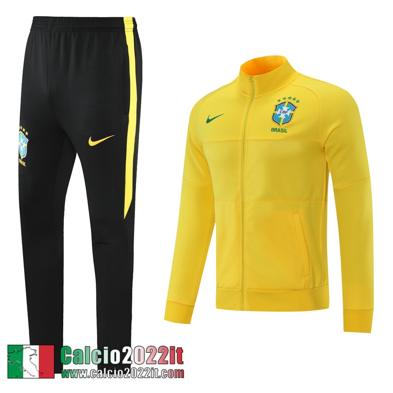 Bresil Full-Zip Giacca giallo 2021 2022 Uomo JK217