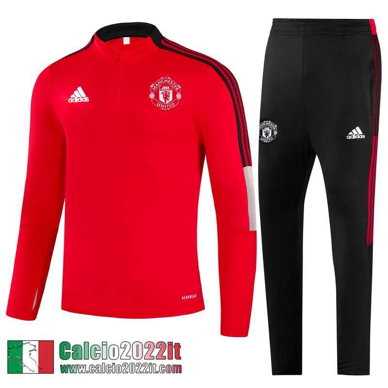 Manchester United Tute Calcio rosso 2021 2022 Uomo TG165