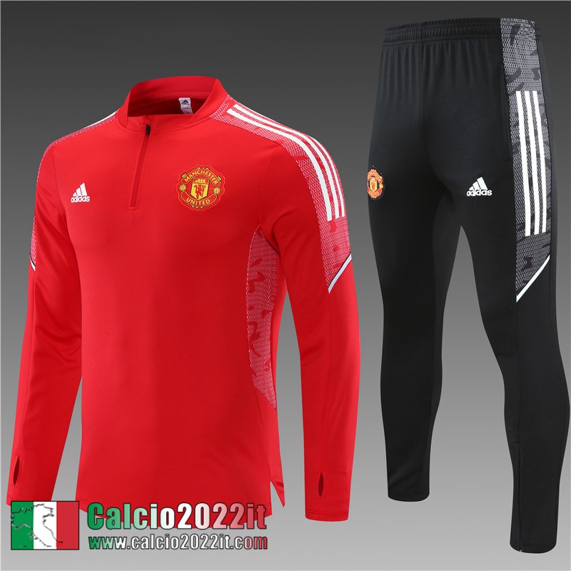 Manchester United Tute Calcio rosso 2021 2022 Bambino TK146