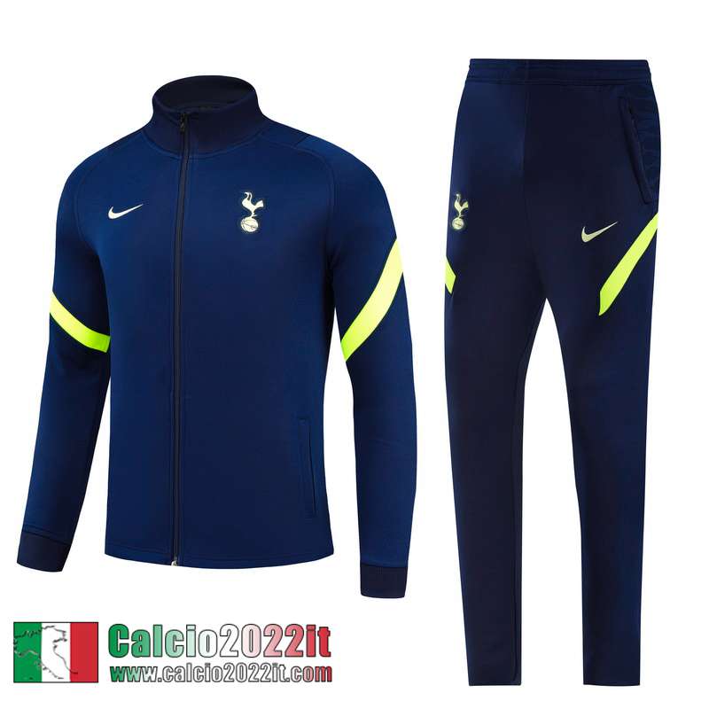 Tottenham Hotspur Full-Zip Giacca blu 2021 2022 Bambino TK159