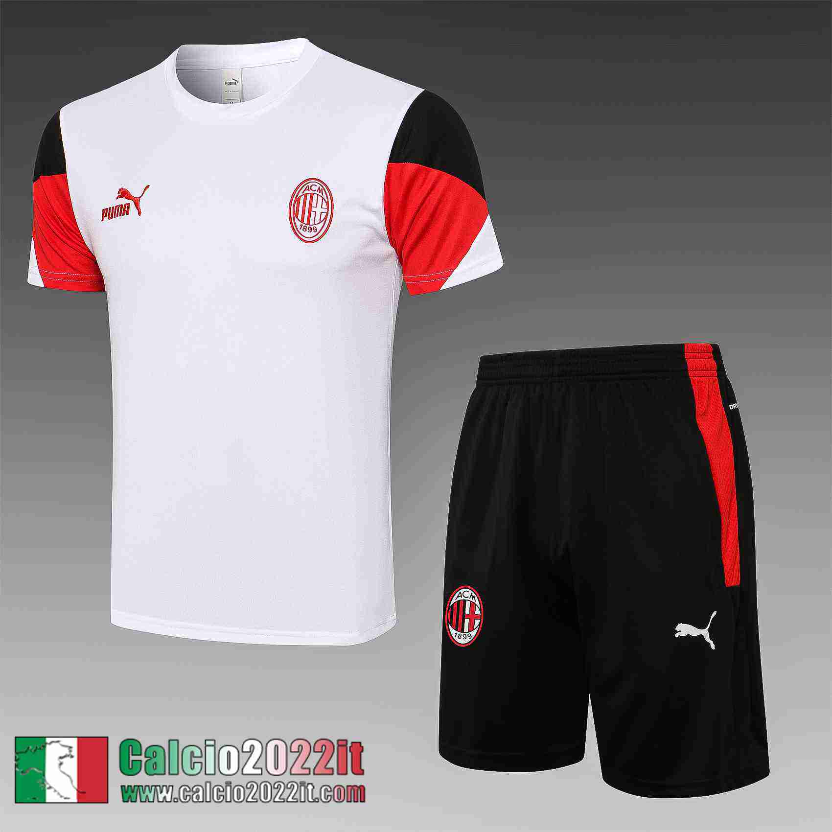 AC Milan T-shirt bianco Uomo 2021 2022 PL237