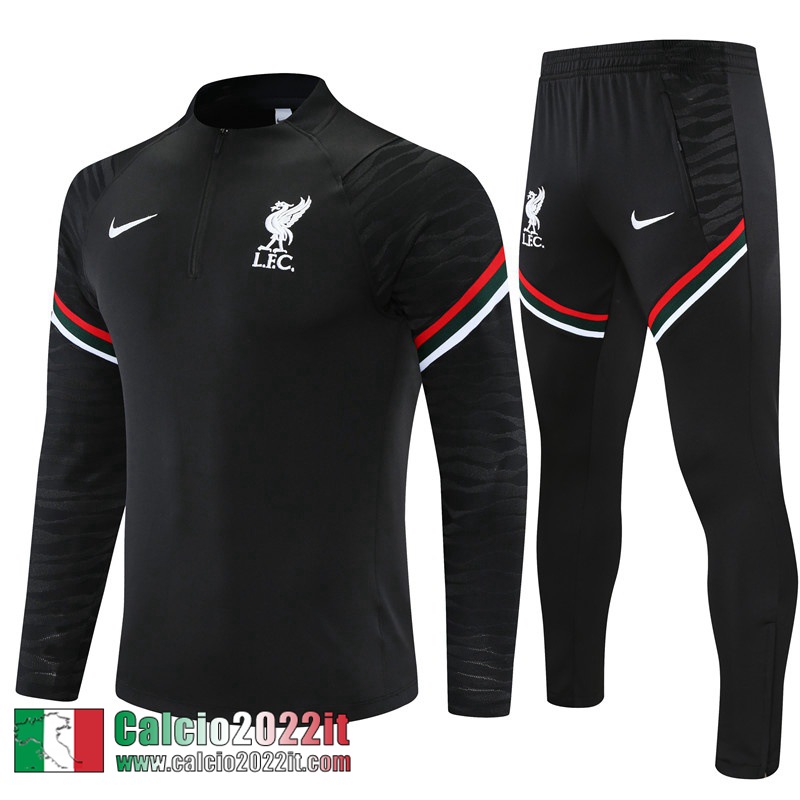 Liverpool Tute Calcio noir Uomo 2021 2022 TG193