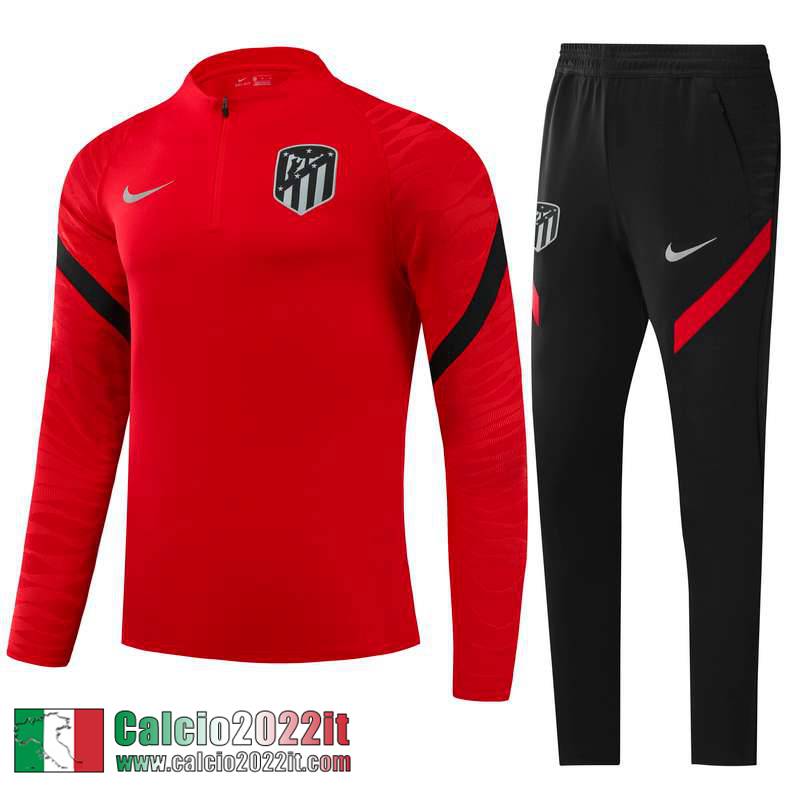 Atletico Madrid Tute Calcio rosso Uomo 2021 2022 TG194