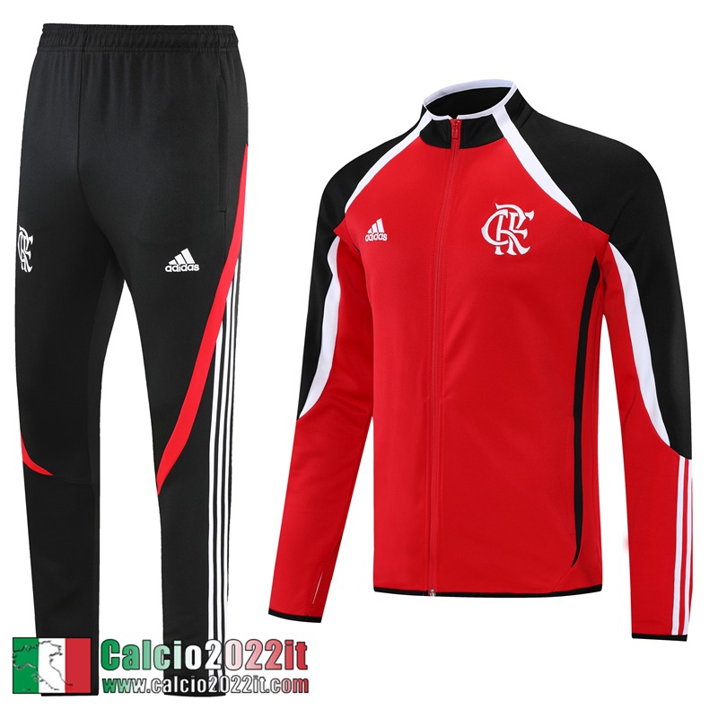 Flamengo Full-Zip Giacca rosso Uomo 2021 2022 JK280