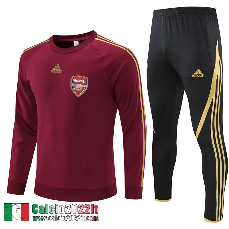 Arsenal Tute Calcio rosso Uomo 2021 2022 TG219