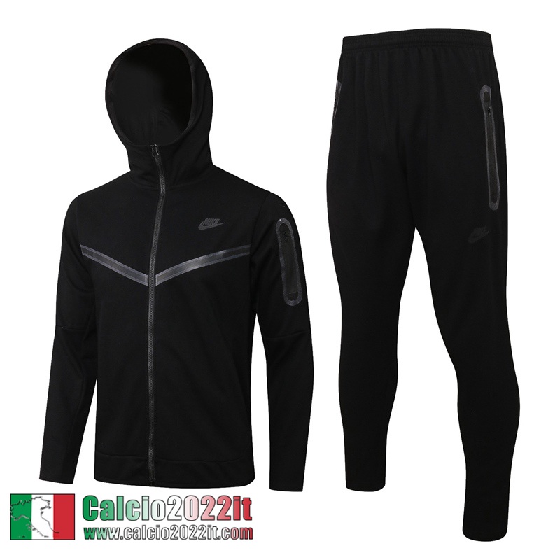 sport Full Zip Hoodie - Giacca Nero Uomo 21 22 JK304