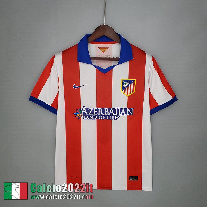 Atletico Madrid Maglia Calcio Retro Prima Uomo 14 15