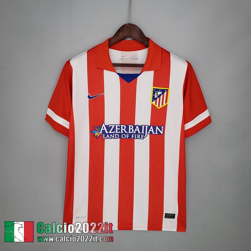 Atletico Madrid Maglia Calcio Retro Prima Uomo 13 14