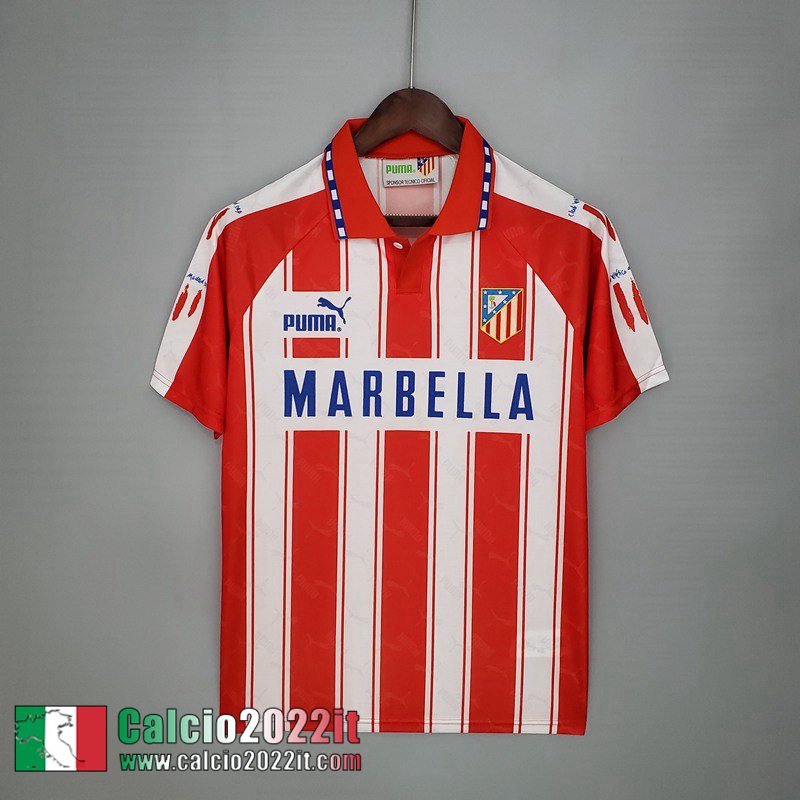 Atletico Madrid Maglia Calcio Retro Prima Uomo 94 95