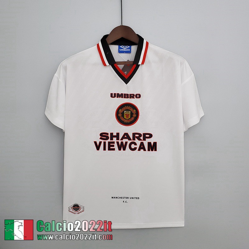 Manchester United Maglia Calcio Retro Seconda Uomo 96 97