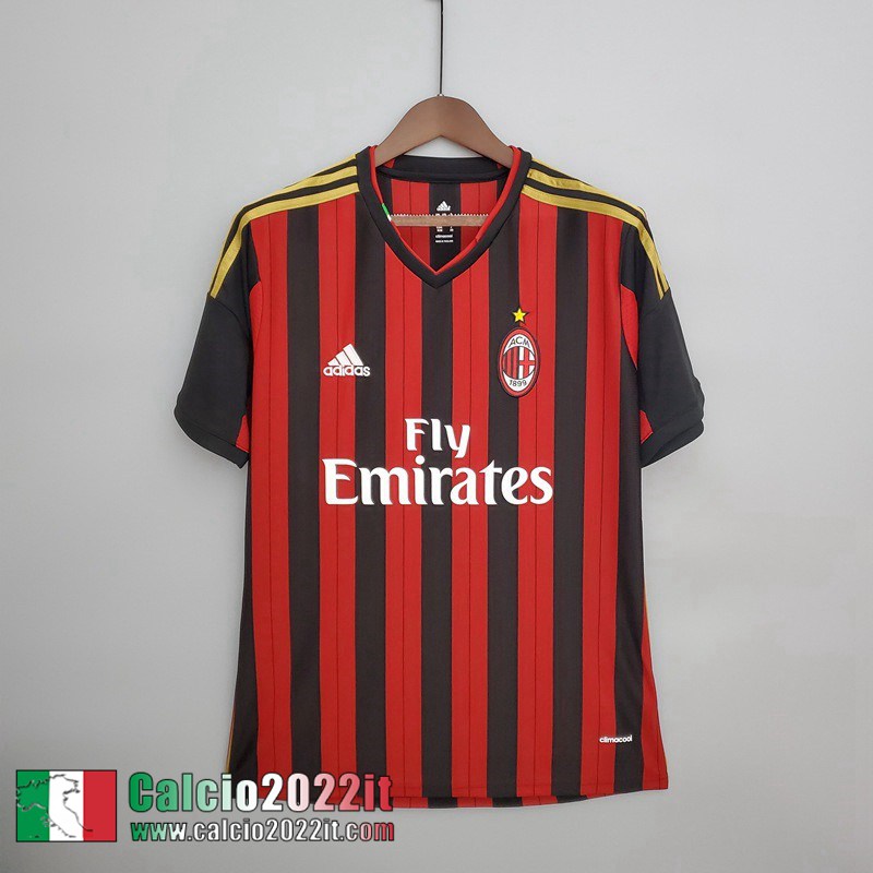 AC Milan Maglia Calcio Retro Prima Uomo 13 14