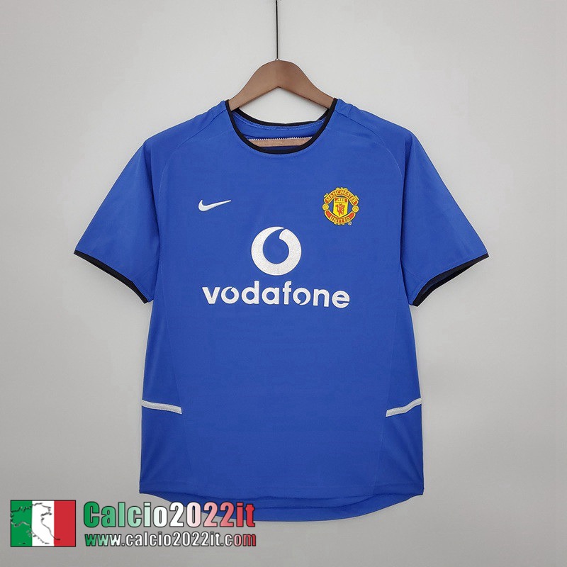 Manchester United Maglia Calcio Retro Seconda Uomo 02 04